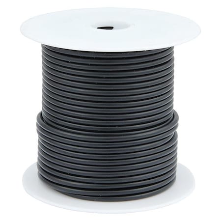 Allstar Performance Primary Wire, 14 AWG, 1C C, Black, Polyvinyl, Stranded, 100 ft. ALL76551